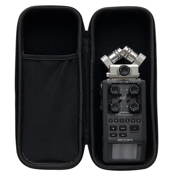 Uusin Portable Hard EVA Kuljettaa Suojella Pussi Varastointi Tapauksessa Laukku Zoom H4N PRO H6 Digitaalinen Moniraitaäänityksen Tallennin