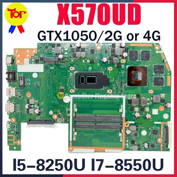 X570UD Kannettavan tietokoneen Emolevy ASUS FX570UD R570U YX570UD YX570U X570U FX570U I5-8250U I7-8550 GTX1050 4G Emolevyn TESTI