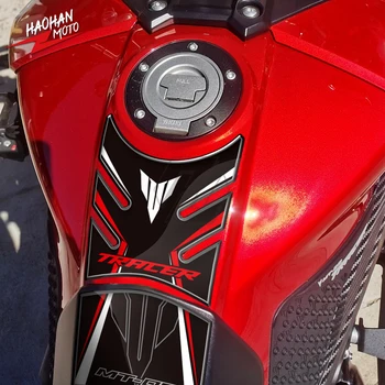 Yamaha MT-09 MT09 Tracer 2014-2018 Säiliö Pad Protector - 3D-Hartsi