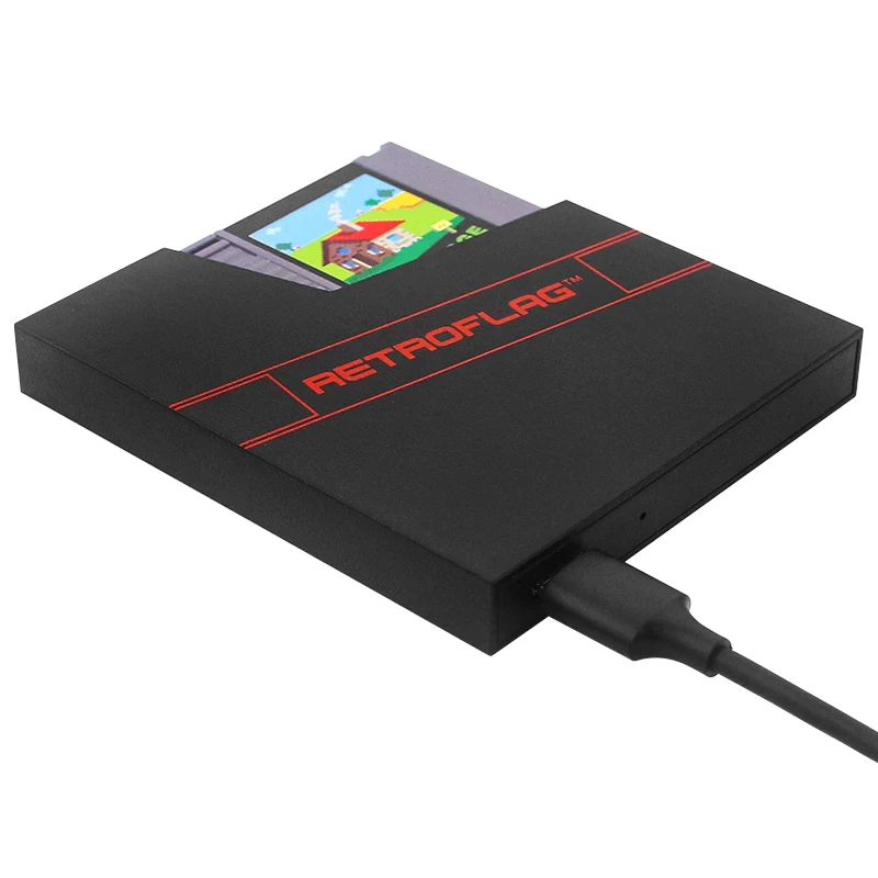 Retroflag NES-Kasetti Tyyli kiintolevy Kotelo 2,5 Tuuman SATA-SSDNESPi 4 Tapauksessa Vadelma Pi PC-Kannettavan HD TV Android TV - 3
