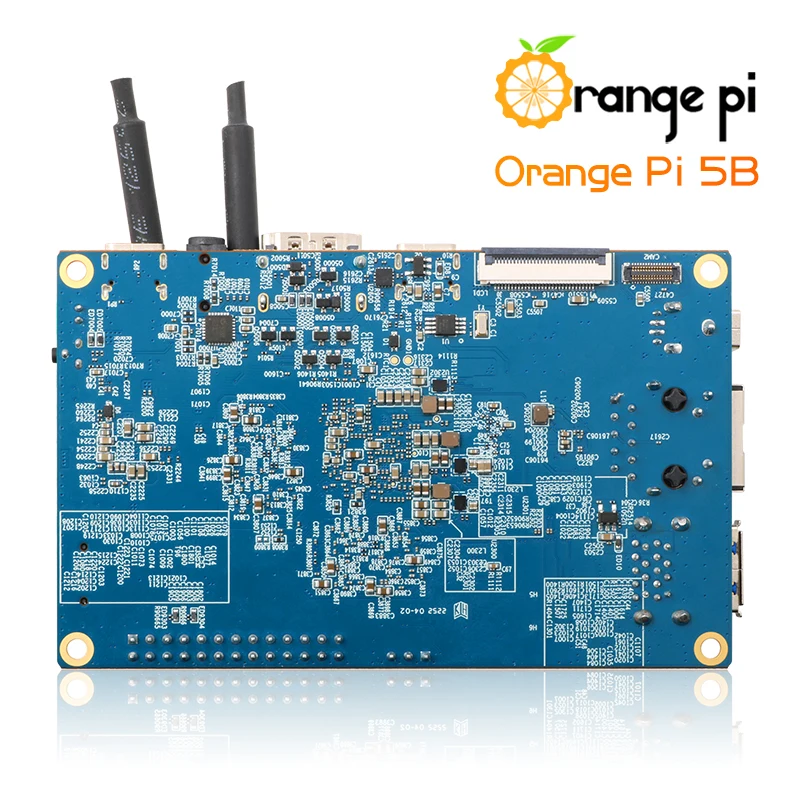 Orange Pi 5B 16G256G+5V4A Tyyppi-C-virtalähde,RK3588S WIFI+BLE Oranssi Pi 5 B Development Board Yhden piirilevyn Tietokone Mini PC Kit - 4