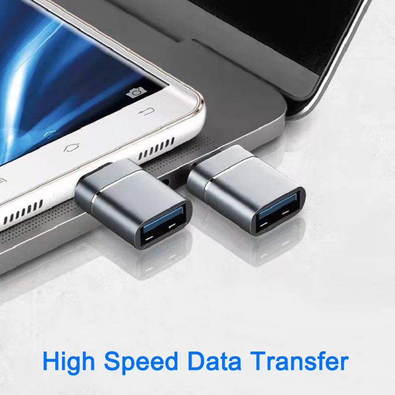 USB Type-C-OTG-Sovittimen USB-C to USB 3.0 Adapter Type-C-OTG-Kaapeli Converter For Xiaomi Samsung S10 S9 S8 Huawei P30 Macbook Pro - 3