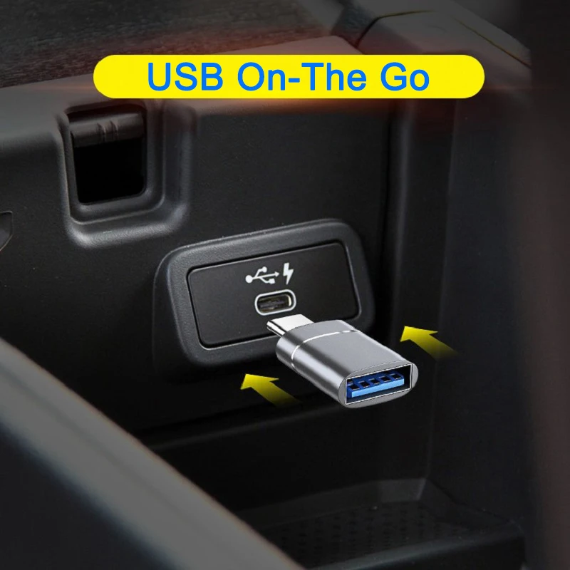 USB Type-C-OTG-Sovittimen USB-C to USB 3.0 Adapter Type-C-OTG-Kaapeli Converter For Xiaomi Samsung S10 S9 S8 Huawei P30 Macbook Pro - 5