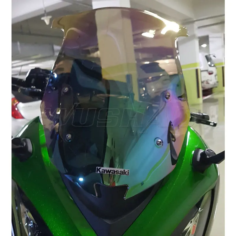 Moottoripyörä Tupla Kupla Tuulilasi Tuulilasi Näyttö 2017 2018 2019 Kawasaki Ninja 1000 Z1000 Z 1000 SX Z1000SX Iridium - 1