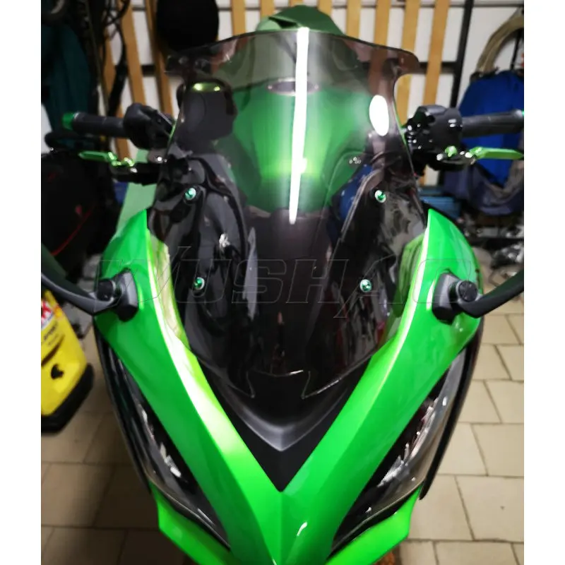 Moottoripyörä Tupla Kupla Tuulilasi Tuulilasi Näyttö 2017 2018 2019 Kawasaki Ninja 1000 Z1000 Z 1000 SX Z1000SX Iridium - 4