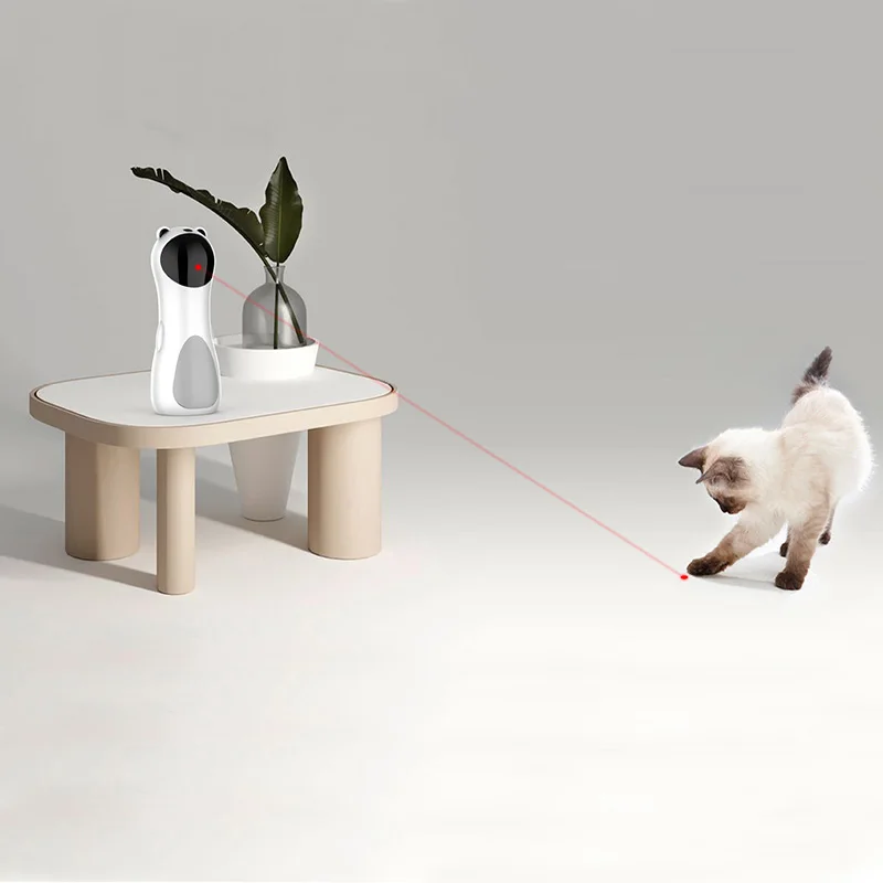 Automaattinen Kissan Lelut Interaktiivinen Smart Kiusanteko Pet-LED Laser Hauska Handheld Tilassa Sähköisen Lelu Kissoille Laserlampje Kissanpentu - 1